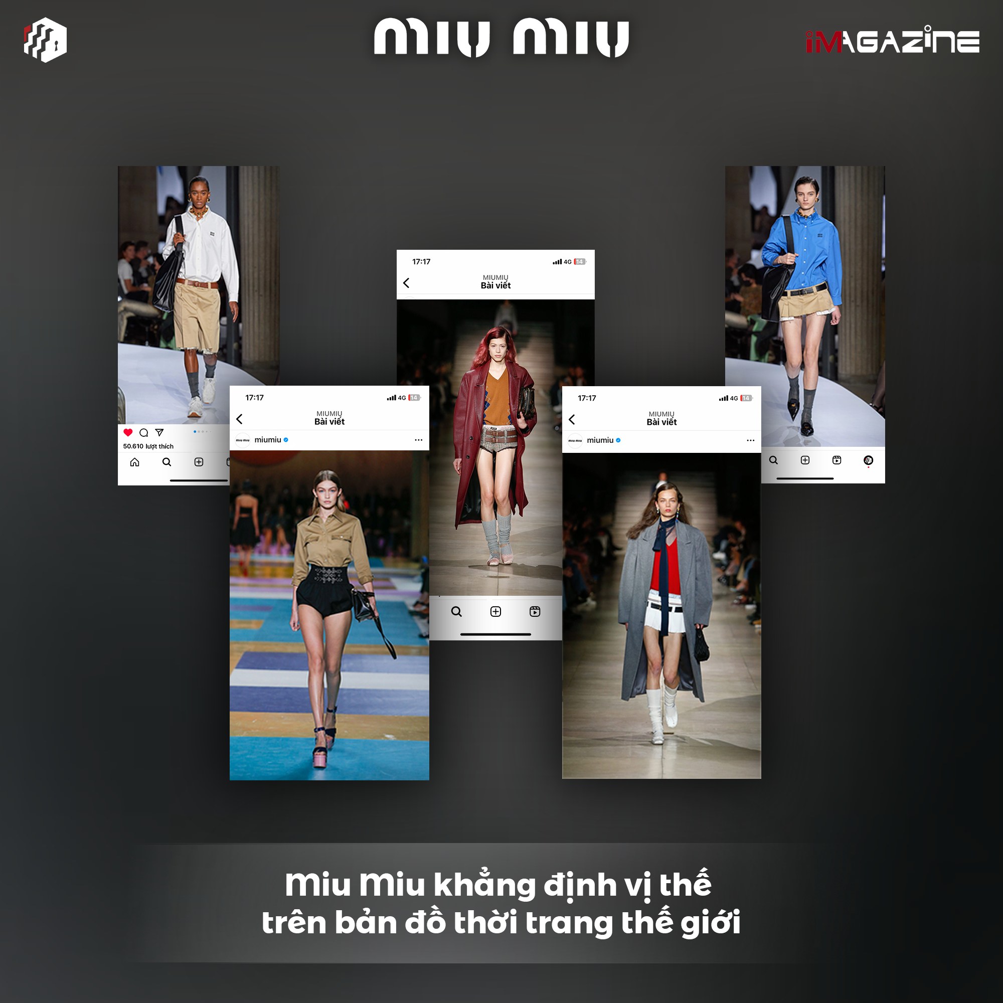 Miu Miu khẳng định vị thế trên bản đồ thời trang thế giới.